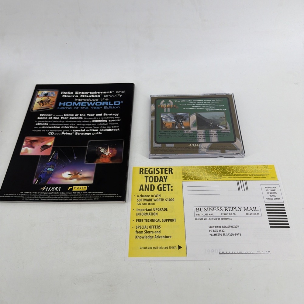 Ground Control PC CD-Rom Big Box COMPLETE Vintage 2000 - Picture 6 of 8